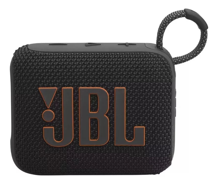 Bocina JBL Go 4 JBLGO4 portátil con bluetooth waterproof negra 127V