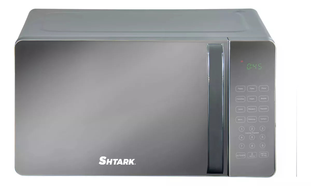 Horno De Microondas 7 Pies 20 Lts Acero Inox Espejo 120v 700w Shtark Sht20l01